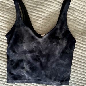 Lululemon Align tank-Diamond Dye Pitch Grey Graphite Grey-Size 0